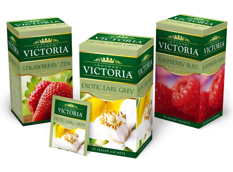 Представляем созданный в агентстве Omnibus дизайн упаковки для линейки чаев Victoria Black Tea Collection