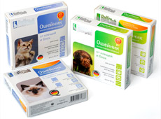 В продаже появились ветеринарные препараты ТМ RolfClub, для которых агентством Omnibus был создан дизайн упаковки